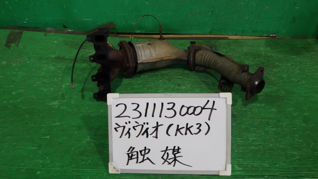 【中古】中古部品 ヴィヴィオ KK3 フロントエキゾーストパイプ 【3330340100-231113000422200】|e-cleマート