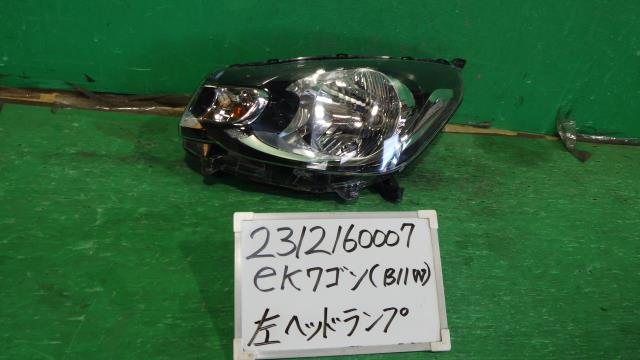 【中古】中古部品 ｅＫワゴン B11W 左ﾍｯﾄﾞﾗﾝﾌﾟ 【3330340100-231216000710900】