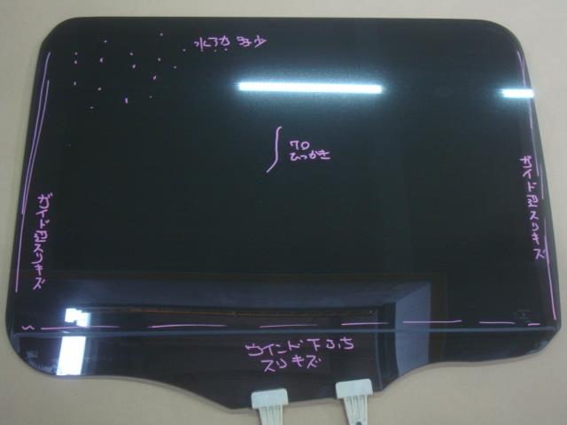【中古】中古部品 ワゴンＲ MH21S 左ﾘｱﾄﾞｱｶﾞﾗｽ 【3340220100-000173027413430】