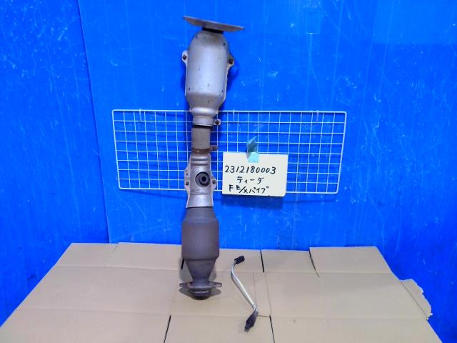 【中古】中古部品 ティーダ JC11 ﾌﾛﾝﾄｴｷｿﾞｰｽﾄﾊﾟｲﾌﾟ 【3310220100-231218000322200】｜e-cleマート