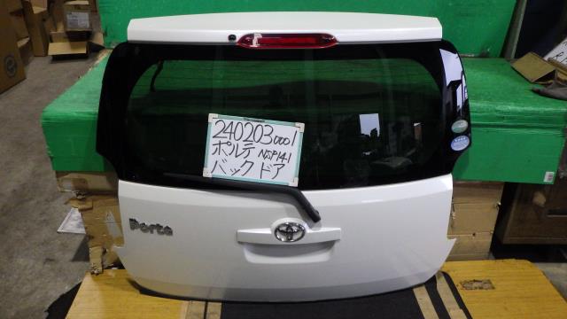 【中古】中古部品 ポルテ NSP141 ﾊﾞｯｸﾄﾞｱ 【3330340100-240203000115800】