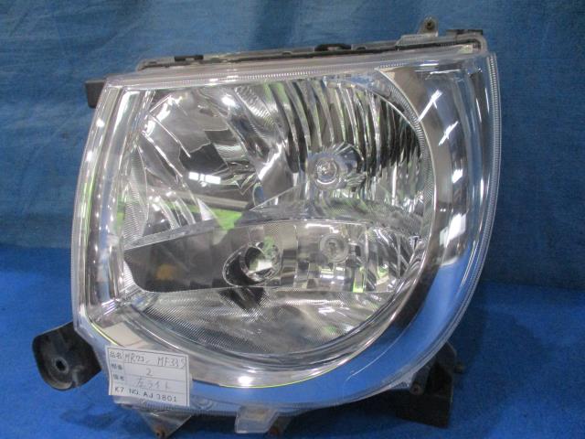 【中古】中古部品 ＭＲワゴン MF33S 左ﾍｯﾄﾞﾗﾝﾌﾟ 【3310160100-000004352510900】
