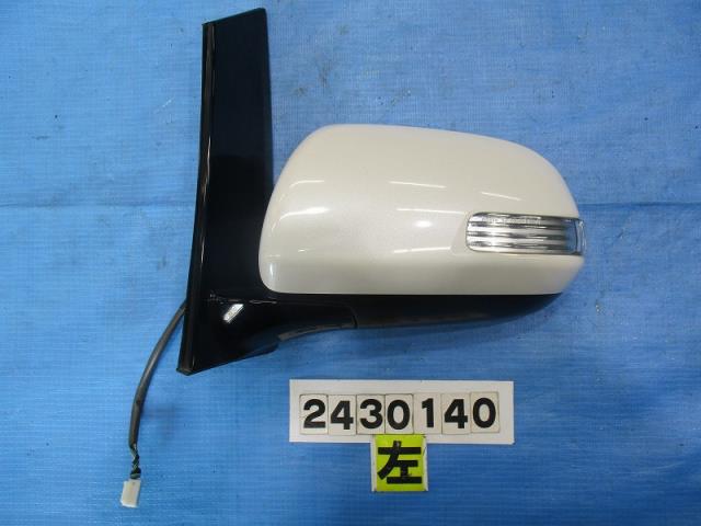 【中古】中古部品 アルファード GGH25W 左ｻｲﾄﾞﾐﾗｰ 【3310040100-000243014013600】