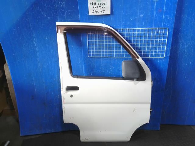 【中古】中古部品 ハイゼット S321V 右フロントドア 【3310220100-240118000113100】
