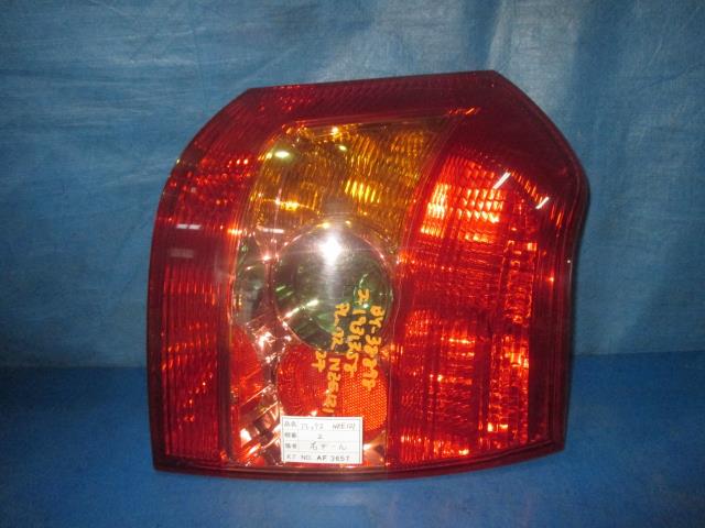【中古】中古部品 アレックス NZE121 右ﾃｰﾙﾗﾝﾌﾟ 【3310160100-001568441615500】