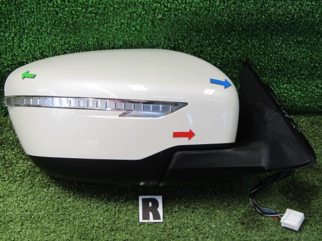 【中古】中古部品 エクストレイル HNT32 右ｻｲﾄﾞﾐﾗｰ 【3330200100-230599000013500】