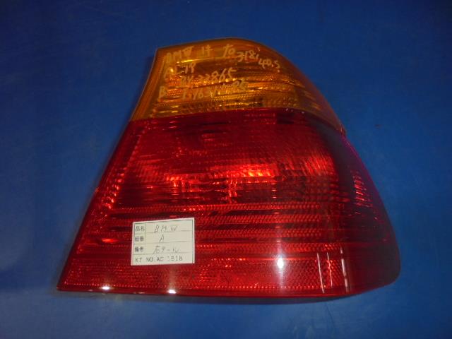 【中古】中古部品 BMW 3シリーズ AL19 右ﾃｰﾙﾗﾝﾌﾟ 【3310160100-001319455615500】