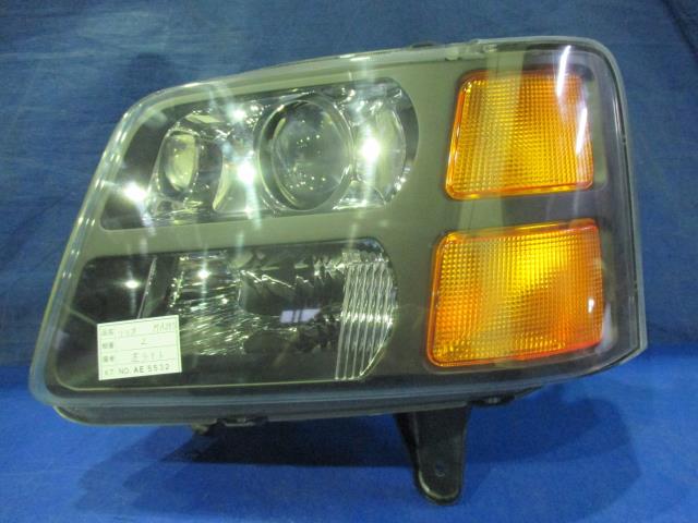 【中古】中古部品 ワゴンＲソリオ MA34S 左ﾍｯﾄﾞﾗﾝﾌﾟ 【3310160100-001496771610900】