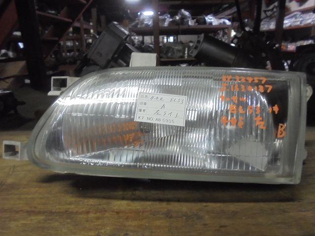 【中古】中古部品 ターセル EL53 左ヘッドランプ 【3310160100-001239734810900】