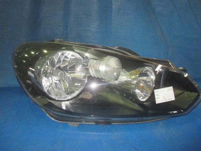 【中古】中古部品 VW ゴルフ 1KCAX 右ﾍｯﾄﾞﾗﾝﾌﾟ 【3310160100-001586853910800】
