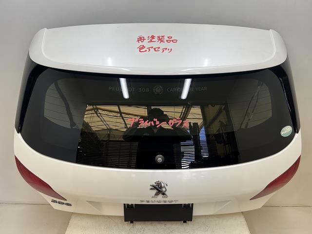 【中古】中古部品 プジョー 308 T9HN02 ﾊﾞｯｸﾄﾞｱ 【3310070100-000090738415800】