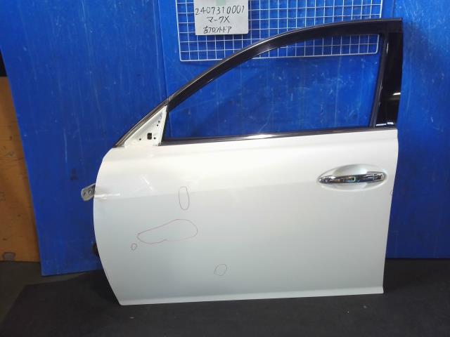 【中古】中古部品 マークＸ GRX120 左ﾌﾛﾝﾄﾄﾞｱ 【3310220100-240731000113200】