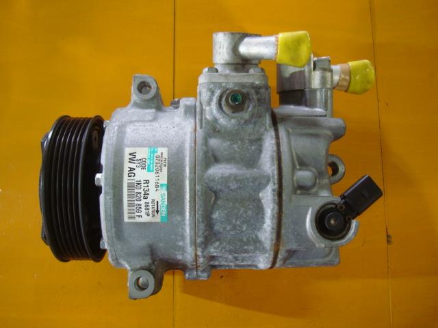 【中古】中古部品 VW パサート 3CAXZF A/Cコンプレッサー 【3340220100-000225037160700】|e-cleマート