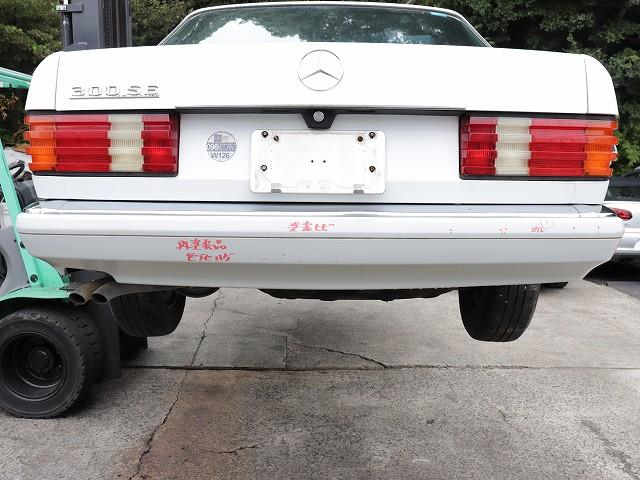 【中古】中古部品 ベンツ Sクラス 126024 ﾘｱﾊﾞﾝﾊﾟｰ 【3310070100-0000Y0761815100】