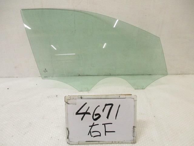 【中古】中古部品 VW ポロ 6RCJZ 右ﾌﾛﾝﾄﾄﾞｱｶﾞﾗｽ 【3500170000-241127501713130】