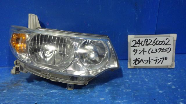 【中古】中古部品 タント L375S 右ﾍｯﾄﾞﾗﾝﾌﾟ 【3330340100-240926000210800】
