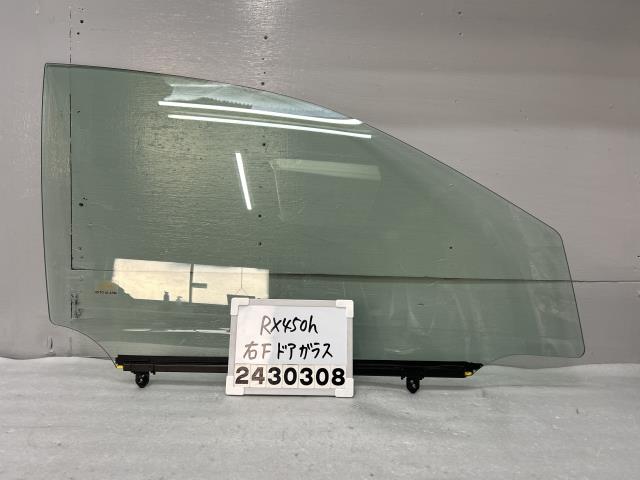 【中古】中古部品 レクサス RX GYL10W 右ﾌﾛﾝﾄﾄﾞｱｶﾞﾗｽ 【3330991100-000243030813130】