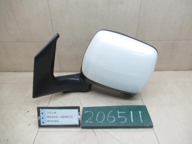 【中古】中古部品 ワゴンＲ MH22S 左ｻｲﾄﾞﾐﾗｰ 【3310120100-250220000513600】