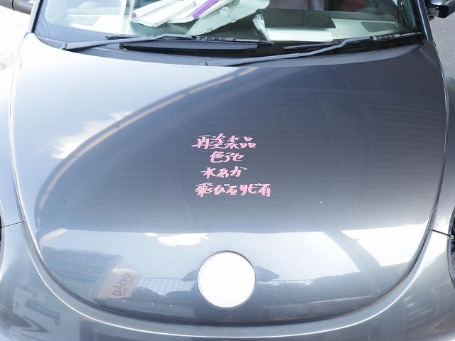 【中古】中古部品 VW ニュービートル 1YAZJ ﾎﾞﾝﾈｯﾄﾌｰﾄﾞ 【3310070100-0000Y0760010500】