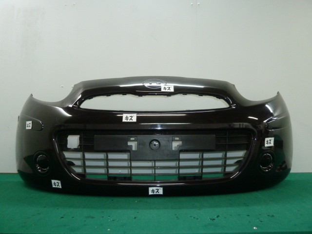 【中古】中古部品 マーチ K13 ﾌﾛﾝﾄﾊﾞﾝﾊﾟｰ 【3380050000-000036887510100】