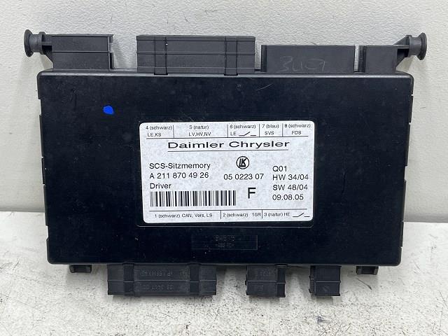 【中古】中古部品 ベンツ Cクラス 203052 ｼｰﾄｺﾝﾋﾟｭｰﾀｰ 【3310070100-0000Y0761364200】