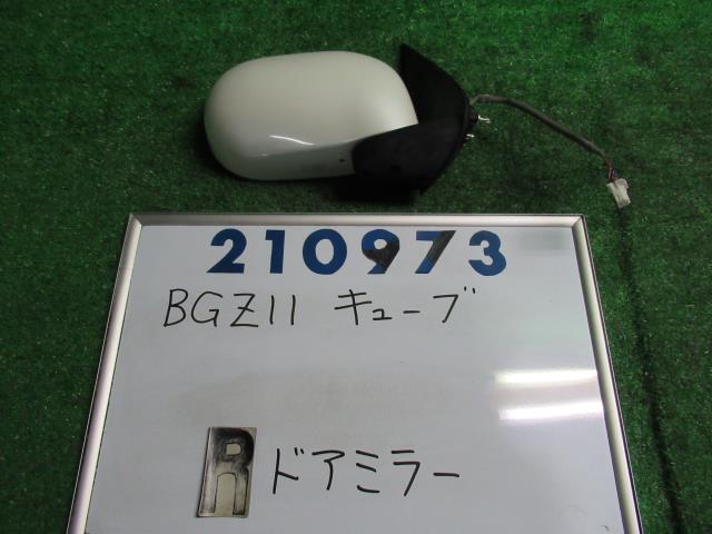 【中古】中古部品 キューブ BGZ11 右ｻｲﾄﾞﾐﾗｰ 【3330980100-000021097313500】