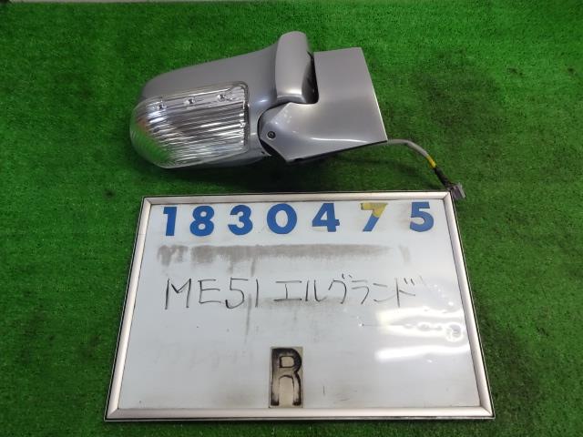 【中古】中古部品 エルグランド ME51 右ｻｲﾄﾞﾐﾗｰ 【3330980100-001474523413500】
