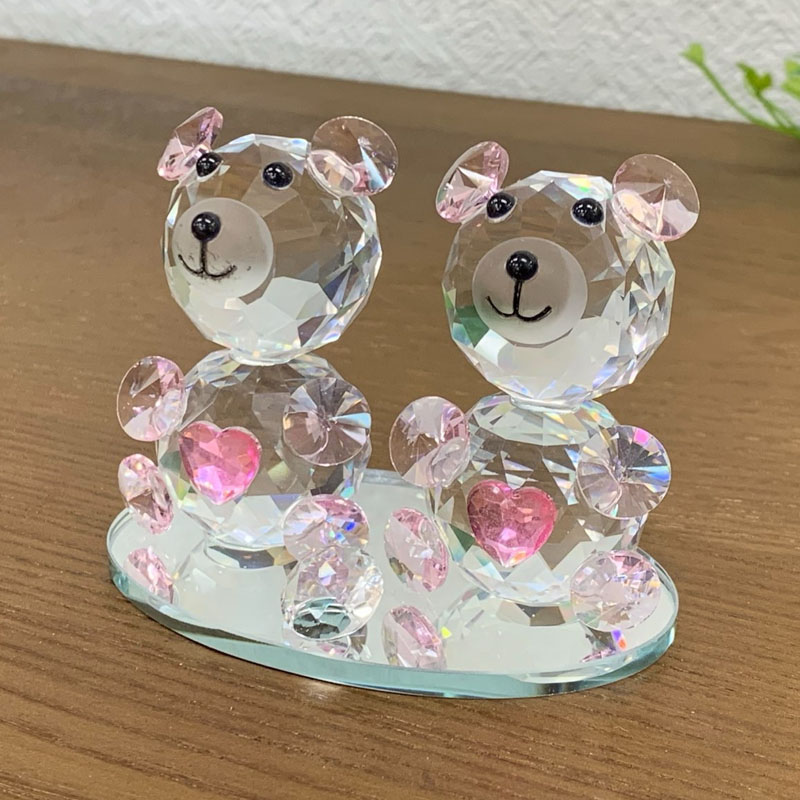  クリスタルオーナメント Teddy bear クマ 楽天市場】◇在庫限り◇ノブレスクリスタル社製 オーナメント