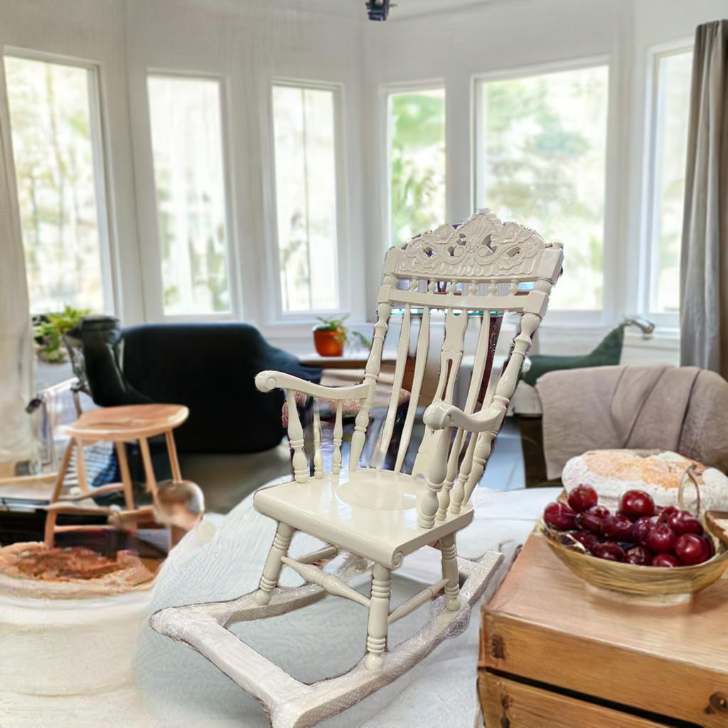 楽天市場】アンティークオーク ロッキングチェアアンティーク