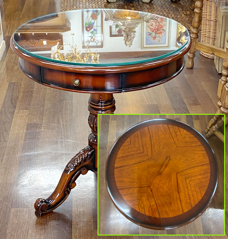 アンティーク　コーヒーテーブル　サイドテーブル　木材 楽天市場】サイドテーブル 天然木 ガラス 硝子 ガラス天板 アイアン