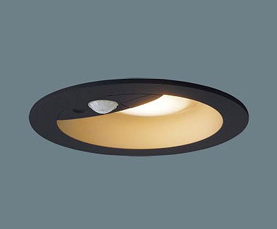 LSEWC5038LE1 パナソニック 軒下用ダウンライト ペア点灯可能型 ブラック φ100 LED（電球色） センサー付 拡散 (LSEWC5035LE1 相当品)