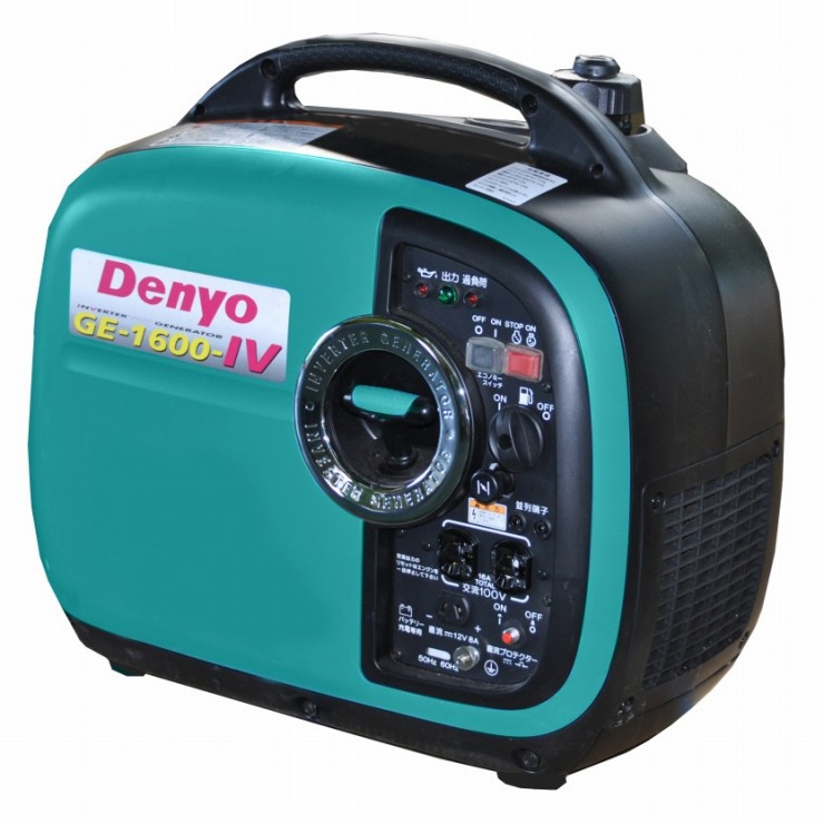 【動作良好・保証付】デンヨー 発電機 GE-900SS-IV★軽量★災害★ 59 GE-900SS-IV - デンヨー株式会社