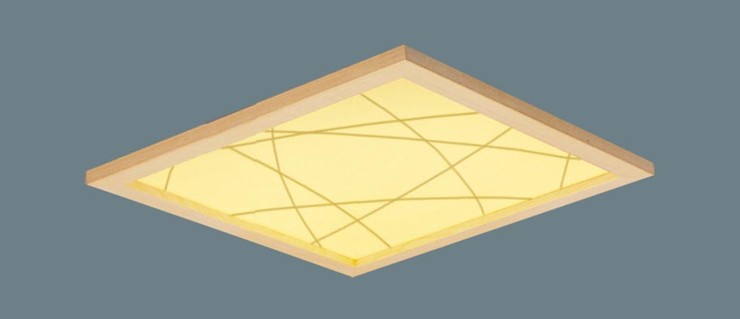 XL573PKVZLA9 パナソニック 和風スクエア型ベースライト 450角 模様入り LED 昼白色 調光 (XL573PKVK 後継品)｜コネクト オンライン