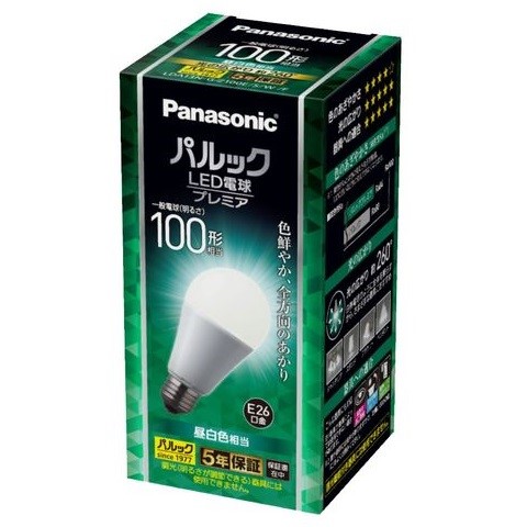 楽天市場】LDA13NGZ100ESWF パナソニック LED電球 一般電球タイプ 100W