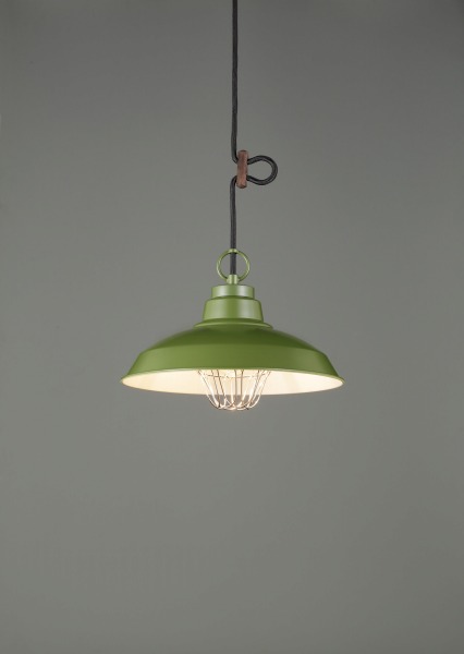 GLF-3485GRX 後藤照明 小型ペンダントライト 〆付けガード・アルミ配照セード グリーン ランプ別売 10,492円