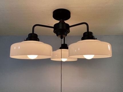 楽天市場】GLF-3543BKX 後藤照明 シャンデリア 鉄鉢ガラスセード