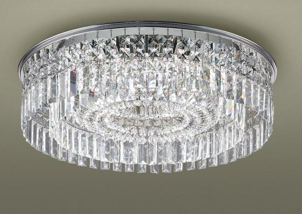 SLC50121 パナソニック シャンデリア φ590 LED 調色 調光 ～12畳 クリスタルガラス｜コネクト オンライン