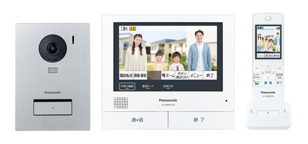 VL-SWE710KS パナソニック テレビドアホン 3-7タイプ シルバー ワイヤレスモニター子機付｜コネクト オンライン