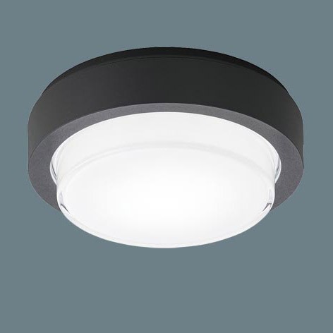 NWCF17528LE1 パナソニック 軒下用シーリングライト 階段灯 φ270 ブラック LED（温白色）