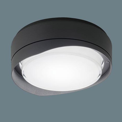 NWCF18505LE1 パナソニック 軒下用シーリングライト 階段灯 フード付 φ270 ブラック LED（昼白色）