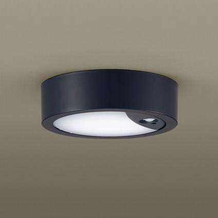 LGBC58025LE1 パナソニック 小型シーリングライト ブラック LED（昼白色） センサー付 拡散