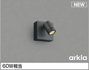 AU54580 コイズミ 屋外用スポットライト LED（電球色） 広角 (AU47325L 後継品)｜コネクト オンライン