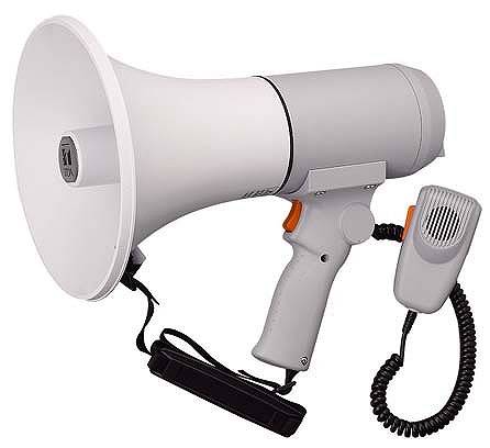 楽天市場】ER-2130W TOA ショルダーメガホン 30Wホイッスル音付