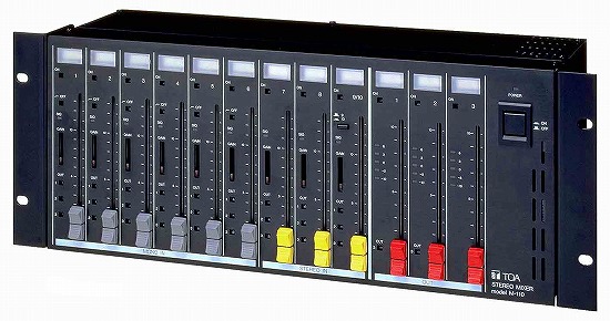 楽天市場】TOA M-243 ステレオミキサー ( ティーオーエー
