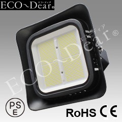 MH-402-72W-5000K ダイトク 高天井用投光器 屋外 防水 LED 耐油・不水溶性:N1種4号 ブラック LED(昼白色) 拡散