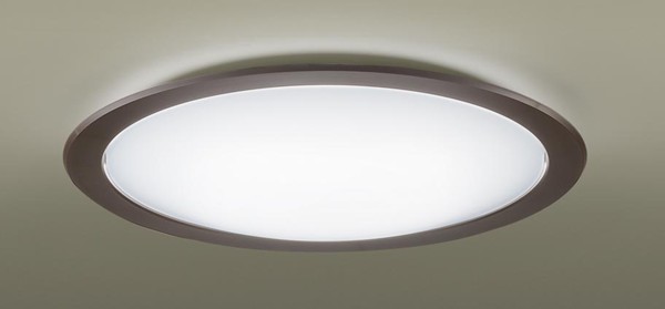 LGC62124 パナソニック シーリングライト φ720 ダークブラウン LED 調色 調光 ～14畳 (LGC61124 推奨品)