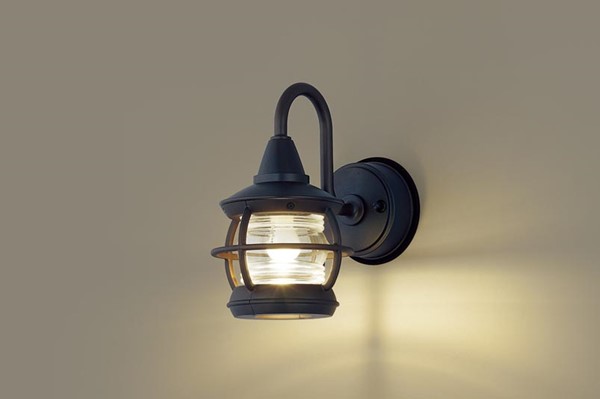 LGW85217F パナソニック ポーチライト ブラック LED(電球色) (LGW85217Z 後継)｜コネクト オンライン
