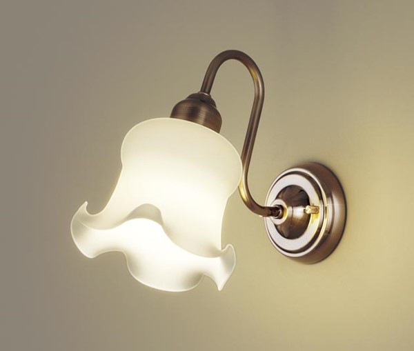 楽天市場】パナソニック ブラケットライト 金色古味仕上 ガラス 模様入