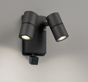 OG264253R オーデリック 屋外用スポットライト ブラック LED（電球色） センサー付