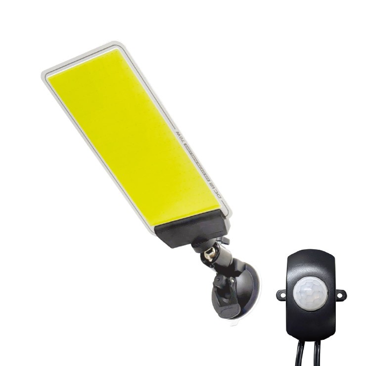 【メーカー直送】 【法人様限定】 DCC010-K MTO DC12V パネルライト 吸盤タイプ 夜間センサー LED（昼光色） 4000lm